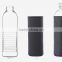 hot sale new design travel pyrex glass water bottle