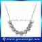 New arrival fashion jewlery for women beauty simple crystal necklace jewelry wholesale crystal jewelry N0099