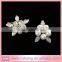 Wholesale rhinestone crystal brooch for wedding bridal Bouquet flower brooch pin