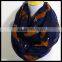 Fox print infinity scarf, spring scarf, fox scarf, print scarf Holiday Scarf. Valentine scarf. CREAM and Colorful scarf at stock