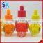 30ml skull shape glass dropper bottle for e-juice