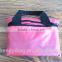 big capacity girls pink foldable polyseter travel bag