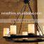 pillar candlehold round LED pendant lamp with super design