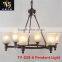 2016 New Design American Style Iron Ceiling/Wall Light With Crystal chandeliar For Indoor Decoration With Factory