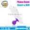 Universal Super Cute Mini Shaped Silicone Rubber Cuction Cup Smart Phone Cellphone Stand Holder Mount for Apple iPhone 6