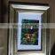 wholesale classical black personalized PS plastic photo picture frame standing and hanging