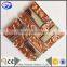 rectangular metal glass mosaic