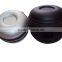 High quality round watch box with zipper closure