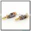 Premium 24k Gold Plated Banana Plug Audio Speaker Cable Connector