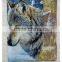 Fashional embroidered canvas oil painting, gobelin fabric