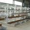 Warehouse Double sided Cantilever Racking with ISO and CE certificate