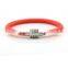 customizable diy magnetic leather bracelet Children's