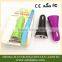 Customized colors universal 5V 3.1A dual usb car charger for Samsung smart phones