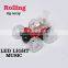 Super funny and good price plastic tip lorry tumbler remote control rc stunt car toys with LED lights and music song for sale