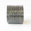 DIY Polyester single face satin ribbon with gold or silver edge