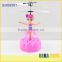 Kids toy/mini flying fairy doll/pink musical doll