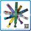 China products prices silicone woven wristband unique products to sell