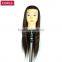 hot sale female mannequin head with synthetic hair,synthetic training head for salon school