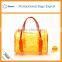 Wholesale transparent PVC beach bag utility tote bag bags cosmetic