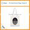 Black and white simple logo Ecological cotton canvas tote bags                        
                                                                                Supplier's Choice