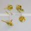 Cheap sale Brass Silver Locking Pin Keepers Backs