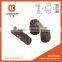 M16 brown nylon small box hinges removable pin hinge cabinet plastic hinge
