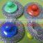 High Quality Galvanized Mesh Pot Scourer/stainless Steel Scrubber