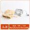 small size drawstring double pull velvet bag for earplugs