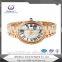 3 Atm Stainless Steel Back Watch Fashion Ladies Brass Wrist Watch