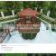 outdoor aluminum frame doubl layerround metal gazebo