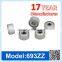 693 ZZ RS Miniature Ball Bearing Deep Groove Ball Bearing