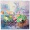 ROYI ART Canvas Lotus Flower Oil Painting popular sell