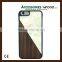 Hot selling cheap shell and wood mobile phone case for iphone