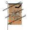 New design 2016 burlap halloween garden flag