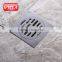 Clean out copper square floor drain 100*100mm drainer