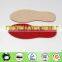 full length cotton fabric latex insole