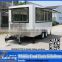 Small wheels outdoor food cart/food concession trailers