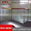 304 316 inox stair customized removable glass clamp railing