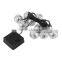 2016 new 10 LED Moroccan Solar Garden String Fairy Lights Lamp