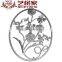 Decorative fence and gate wrought iron parts wrought iron baskets