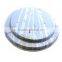 dongguan stackable round print metal tin bread tray, round bread tray