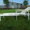 Professional manufacturing plastic wood armrest aluminum frame Batyline sun lounger