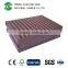 Solid Exterior Wood Plastic Composite Flooring WPC Decking for Balcony Landscape