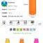 Outdoor Collapsible Sport Bottle Packed Leakproof Cover Creative Silicone Water Bottle