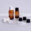 18mm plastic cap with insert for dropper bottle