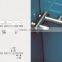 EV9000A-11 glass partition hardware