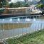 Hot dipped galvanized crowd control barrier fence for Outdoor activity