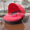 Classic Round Daybed With Canopy 3PC Cushions