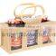 Jute Wine Bag