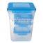 Airtight food storage with lock,plastic food storage box
